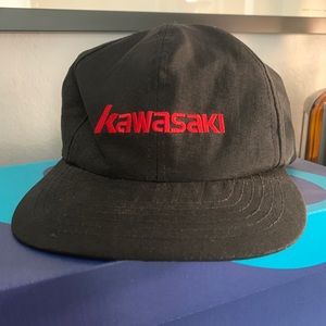 Vintage Kawasaki snapback hat